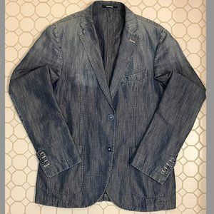 Calvaresi Blue Jacket/Blazer (Made In Italy) Perfect Condition: Never Worn